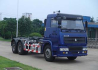 Μετακινούμενο φορτηγό SINOTRUK 25CBM 6X4 LHD συλλογής απορριμάτων μεταφορών